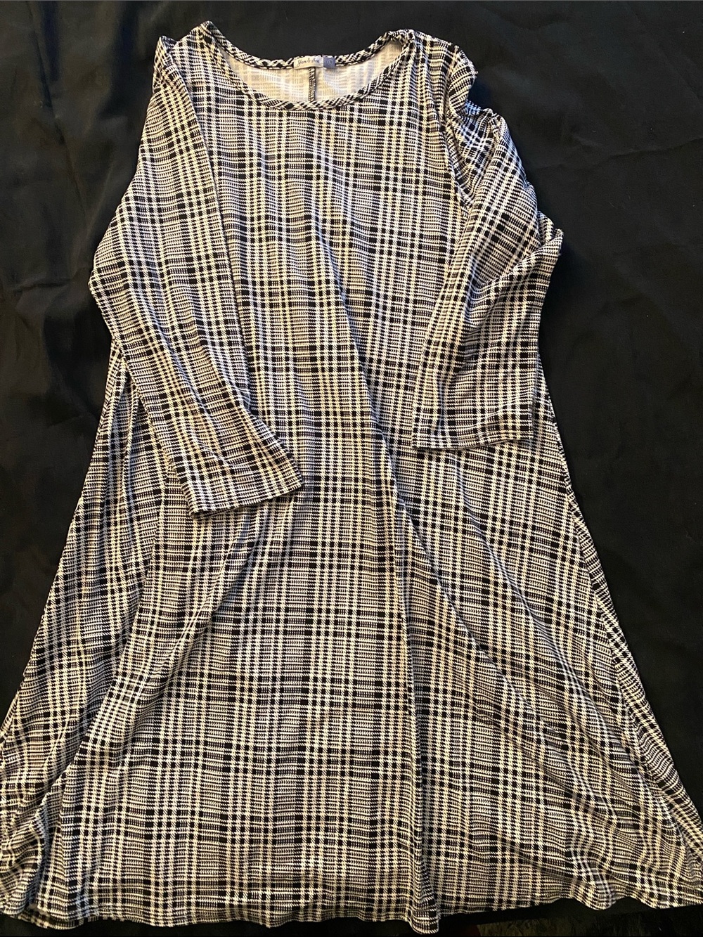 Black and White Dress